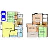 あかしあ台戸建 4LDKの間取り