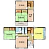 楠ヶ丘戸建て 5LDKの間取り