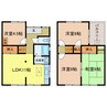 汐の宮町戸建 4LDKの間取り