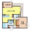 CASA　MUKAINOの間取図