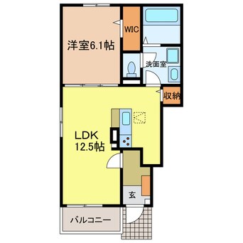 間取図 ラ・カーサ　セレーナ