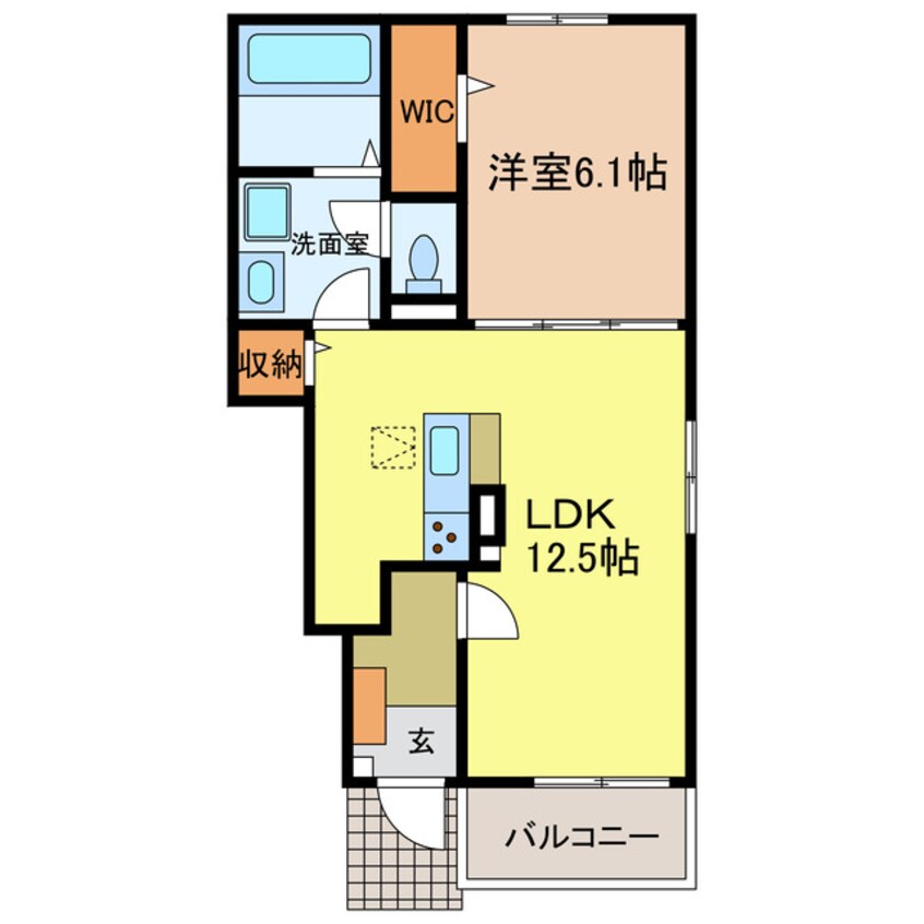 間取図 ラ・カーサ　セレーナ
