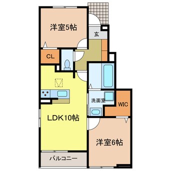 間取図 ラ・カーサ　ドルチェ