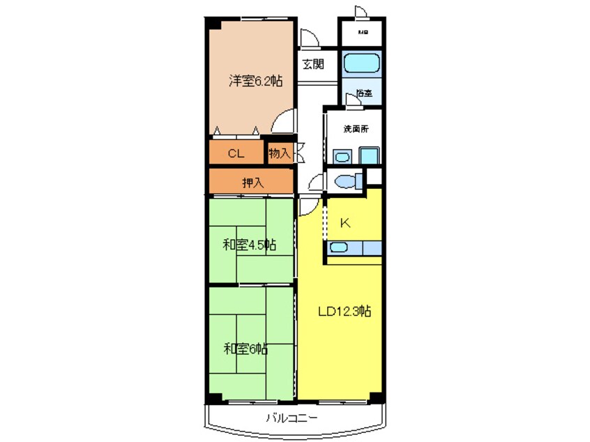 間取図 ルミエール西取石