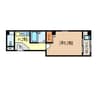 FKビル 1Kの間取り