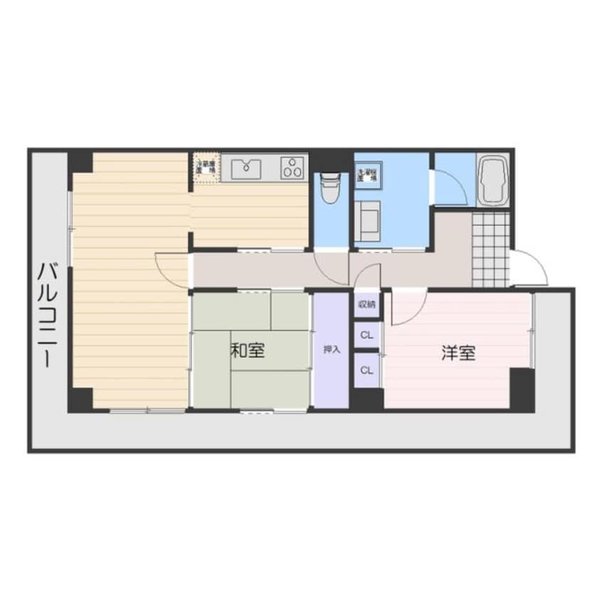 間取図 ベリオ高石