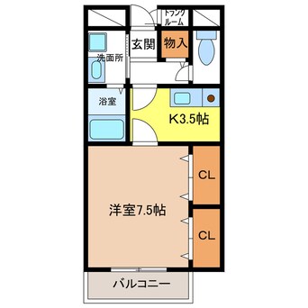 間取図 アイディアル邨田