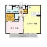 シャイニーパーク 1LDKの間取り