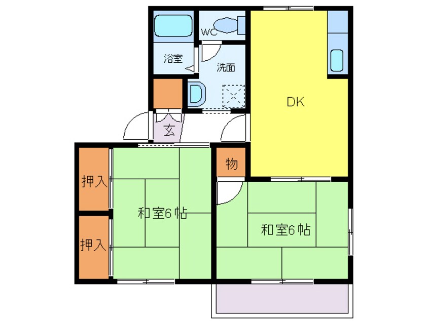 間取図 ロイヤルスクエア