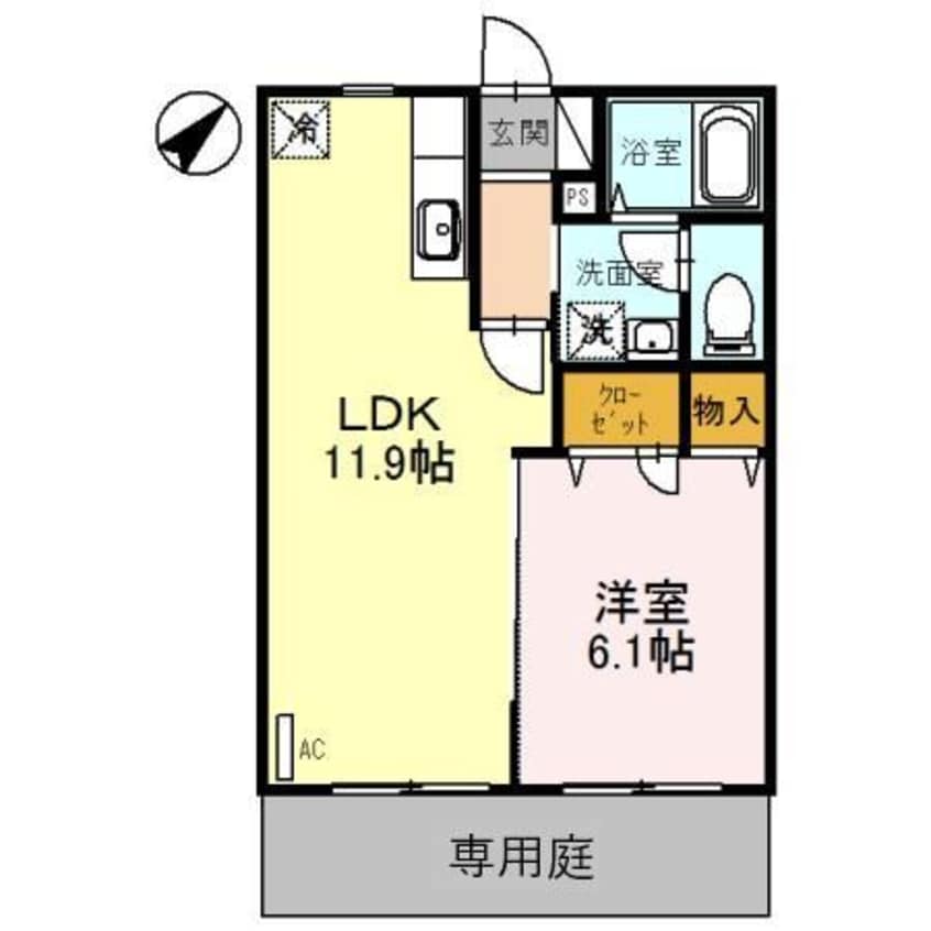 間取図 パル春日