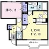 テリアメゾン 1LDKの間取り