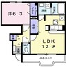 テリアメゾン 1LDKの間取り