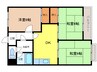ハイツ大杉 3DKの間取り