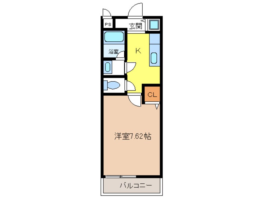 間取図 メリー・ヤード泉