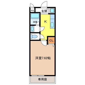 間取図 メリー・ヤード泉