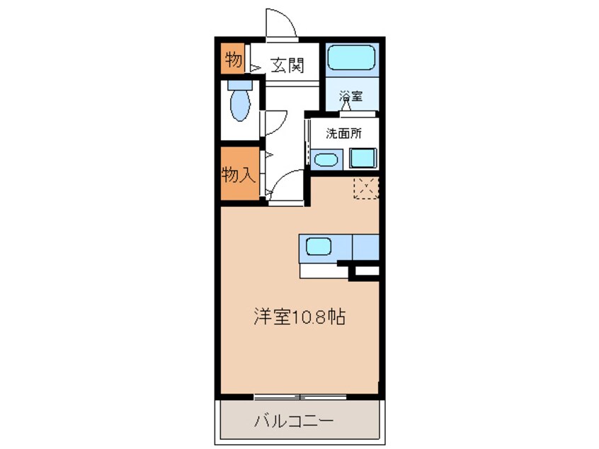 間取図 プレステージⅠ