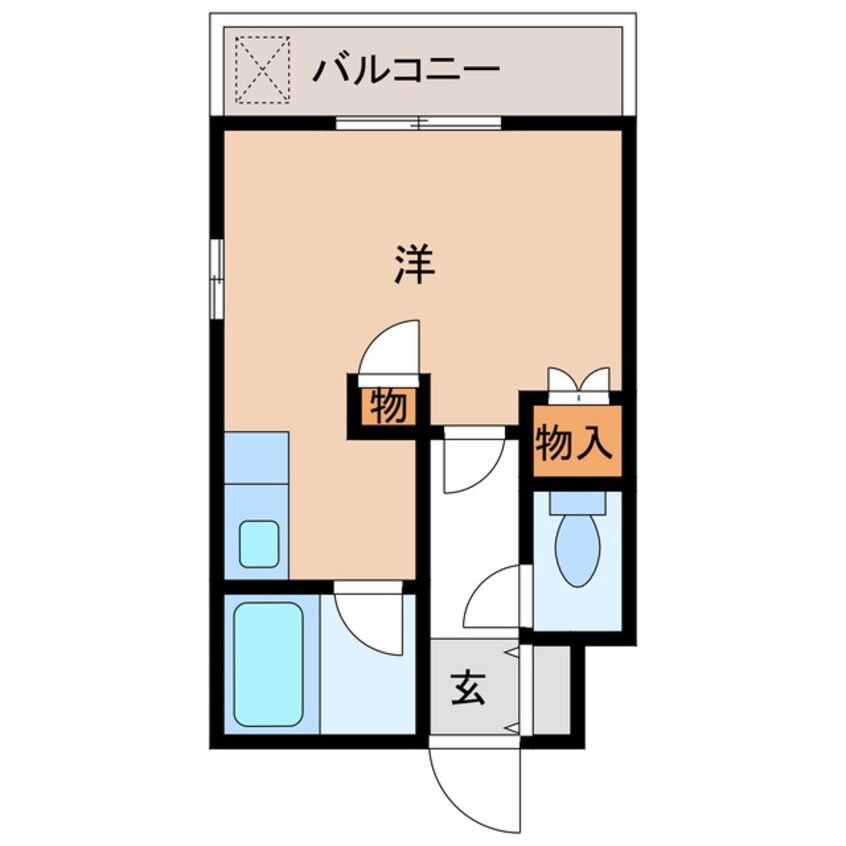 間取図 ソニア旭