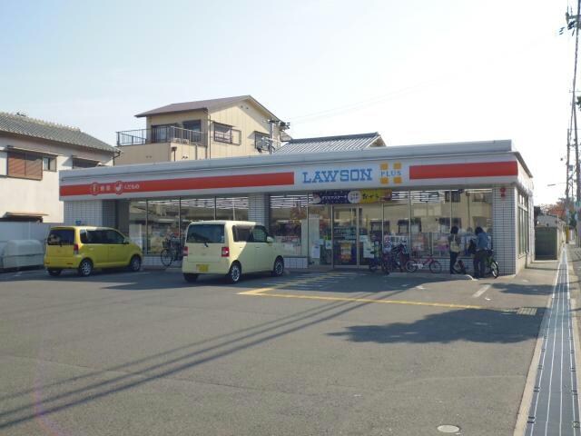 ローソン忠岡東店(コンビニ)まで346m ハニーエストゥディオ