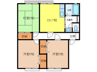 間取図 アトリウム１２