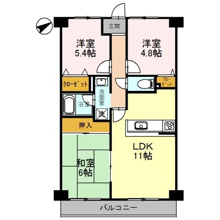 間取り図 フェリーチェ和泉