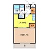 フジパレス式内町Ⅱ番館 1DKの間取り