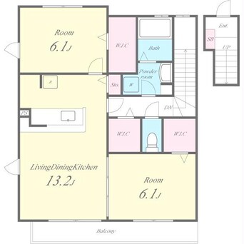 間取図 サンプリエ