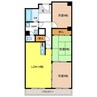ラームズプラザ 3LDKの間取り