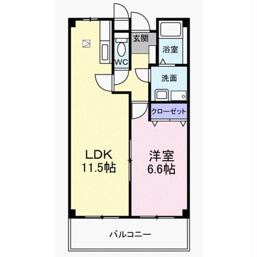 間取図 アップフィールド