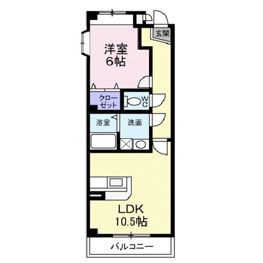 間取図 ルーラル・ライフ