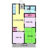 コーポ千萩 3LDKの間取り