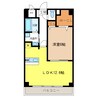 アムール・Ｍ 1LDKの間取り