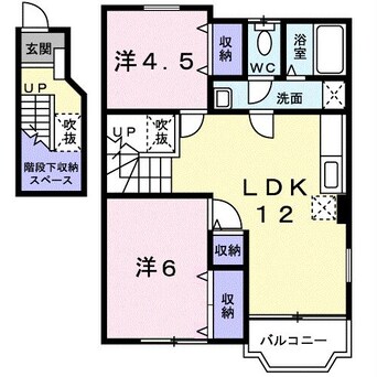 間取図 グラシューメゾン北館