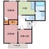 プラザ山村 3Kの間取り