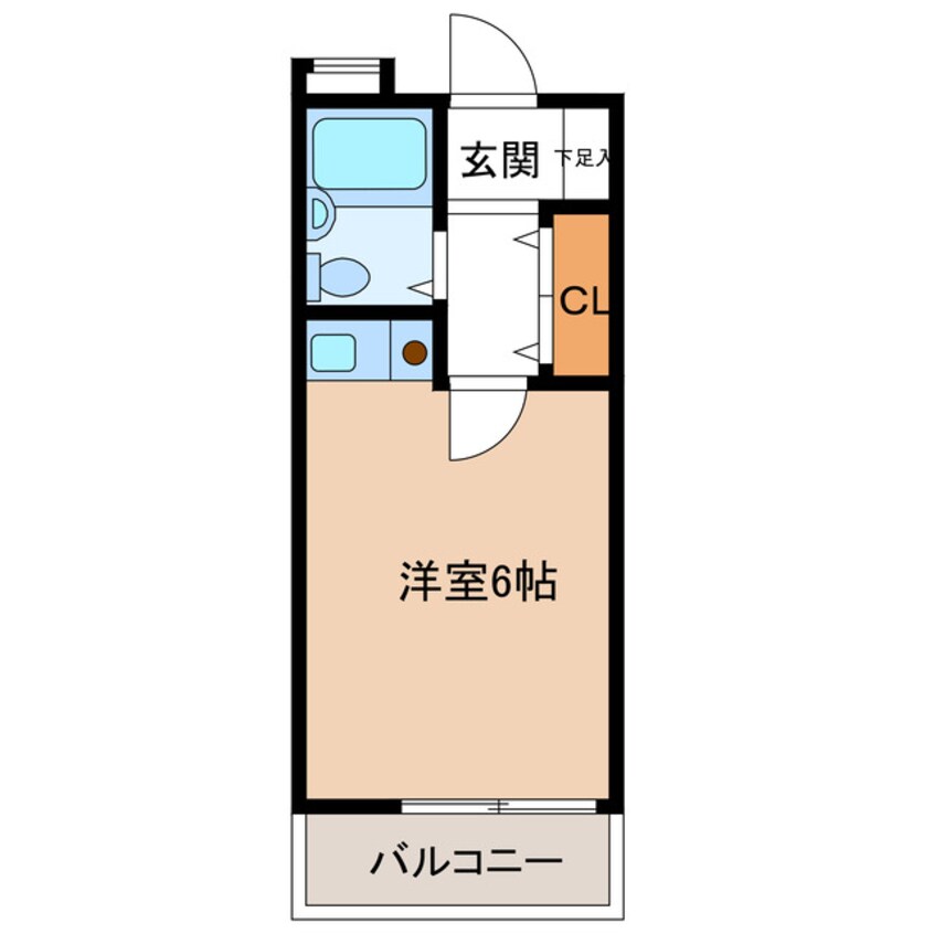 間取図 フォレスト豊中