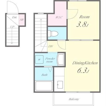 間取図 アンフィニ