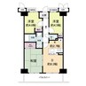 サバービア泉大津 3DKの間取り