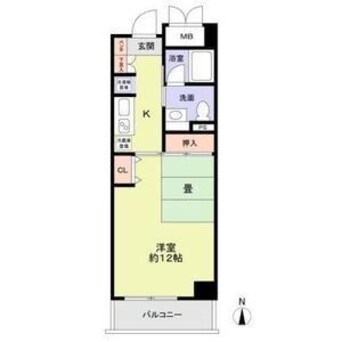 間取図 エル・セレーノ府中