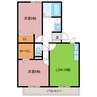 ロイヤルスクエアあむⅡ 2LDKの間取り