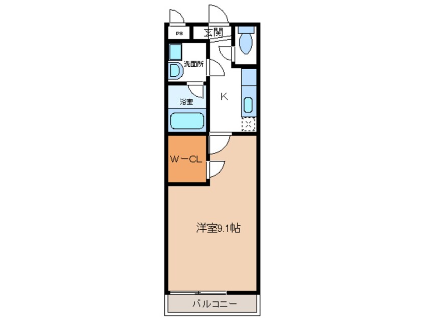 間取図 モンサント旭町