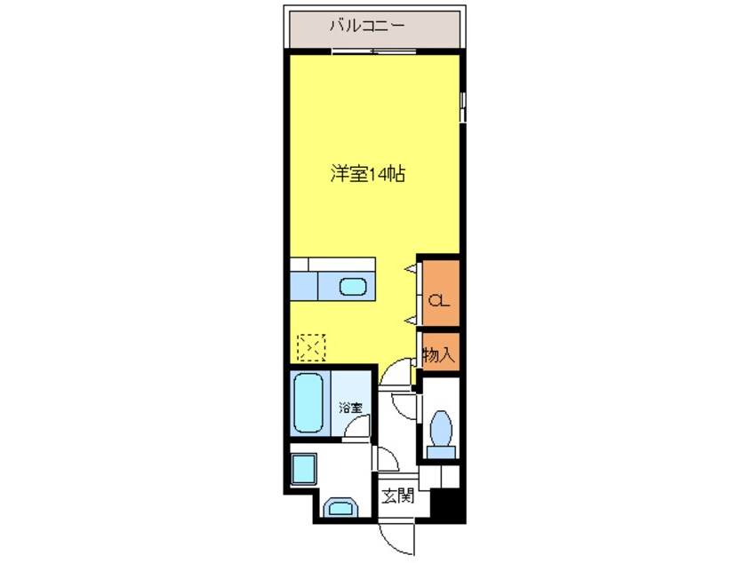 間取図 エミネンスコート