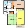 ＧＲＡＣＥ ＣＯＴＥ１番館 2DKの間取り