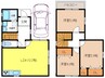 フジパレス戸建賃貸東羽衣 3LDKの間取り