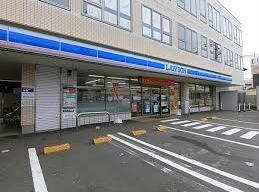 ローソン南海春木駅前店(コンビニ)まで335m エクセレント岸和田弐番館