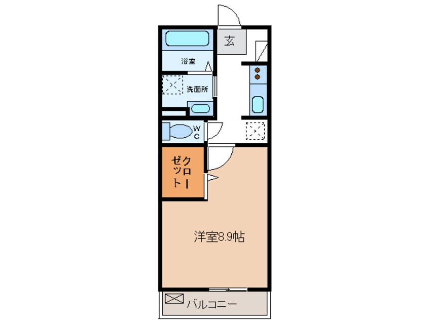 間取図 サンプラザ忠岡