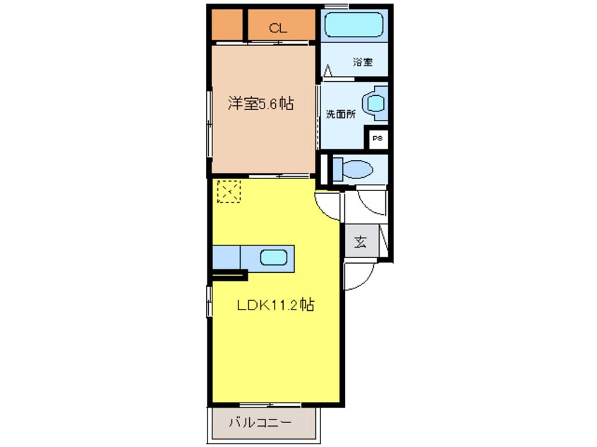 間取図 セジュール　ソアラ
