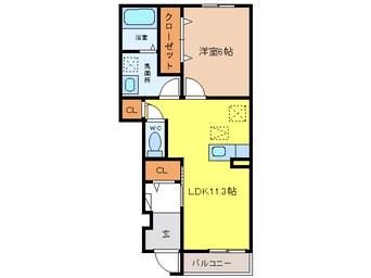 間取図 メゾンコート・Ｙ