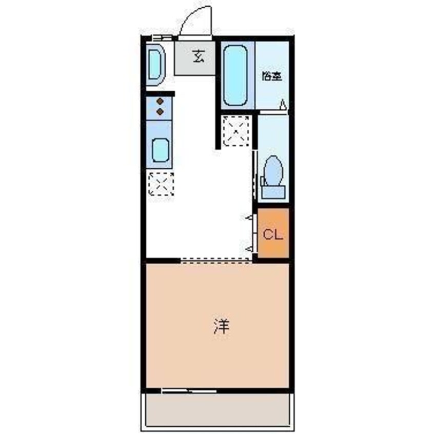間取図 メゾン丸山Ⅱ