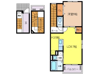 間取図 ラ　ブリーゼ