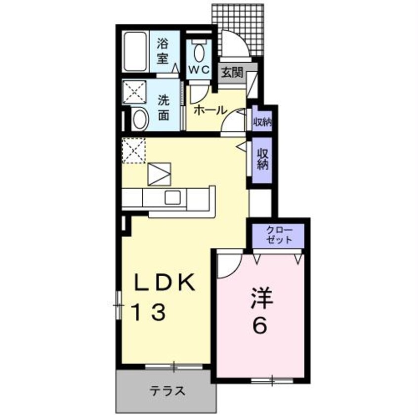 間取図 メゾフォルテⅢ