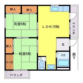 間取図 はまゆう物産株式会社(旧永山マンション)